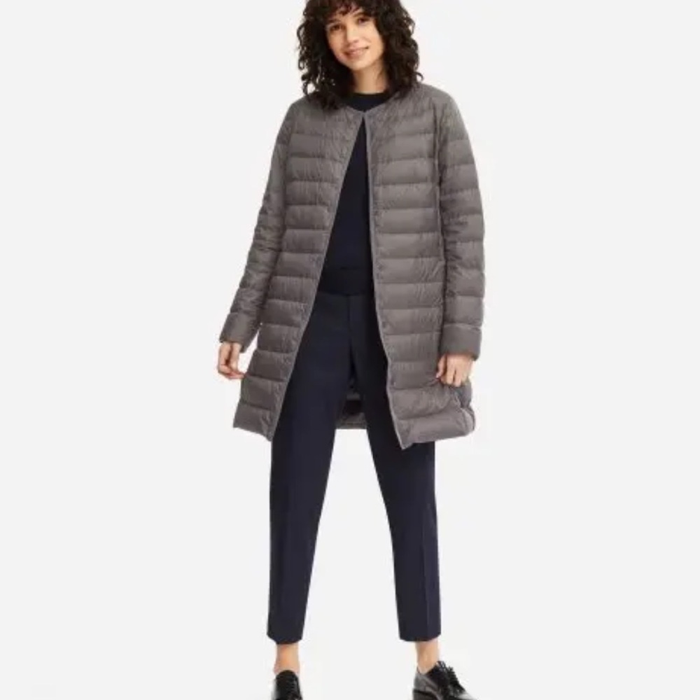 Uniqlo Charcoal Ultra Light Down Jacket